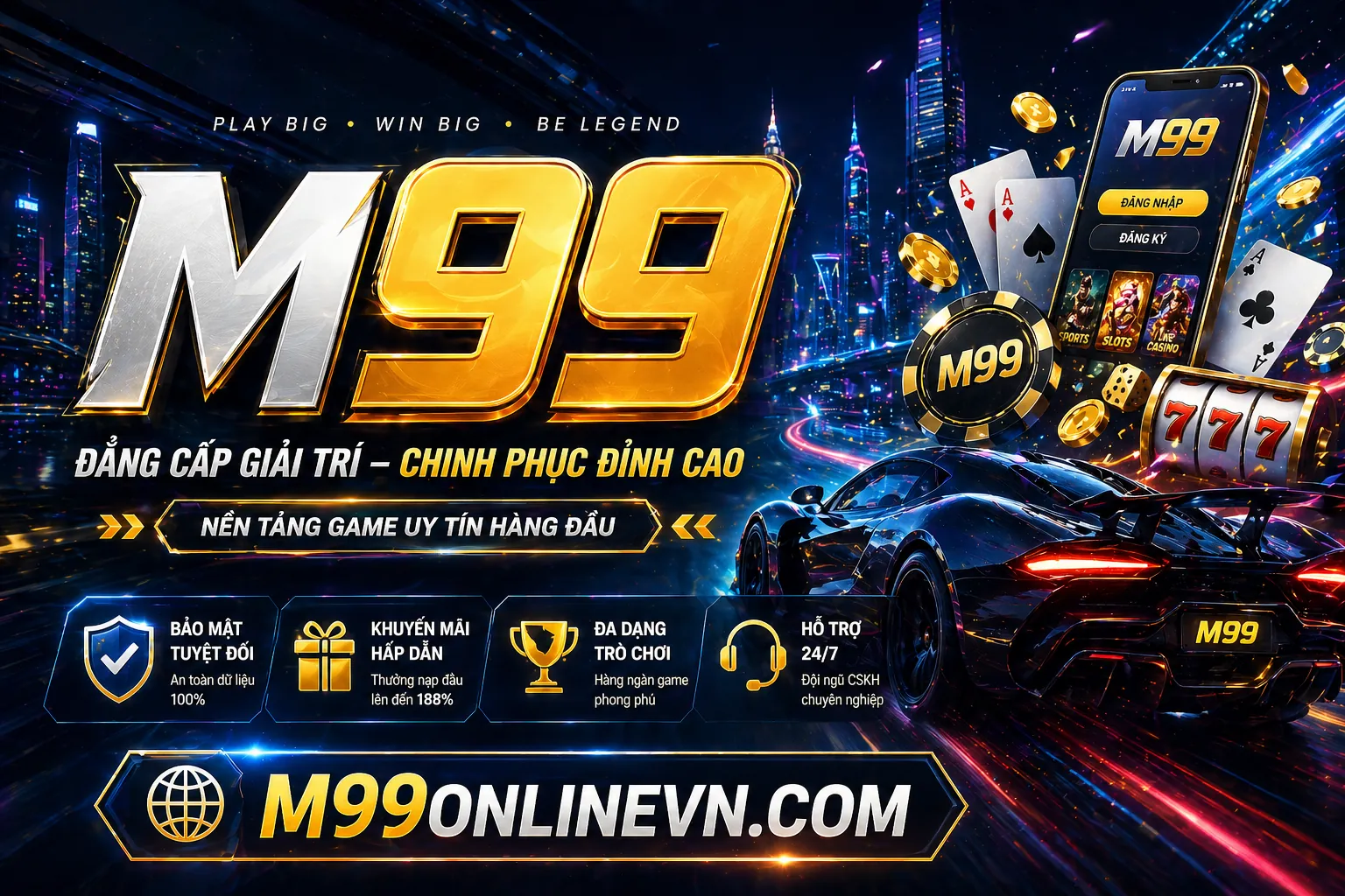 Hình ảnh chào mừng m99 khuyến mãi