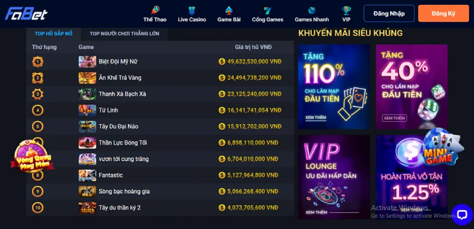 Chiến lược chơi live casino m99
